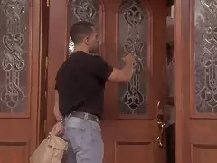 अश्लील हेर्न अनलाइन मा रात हतार गर्न पोशाक गडबड मा दुवै गधा